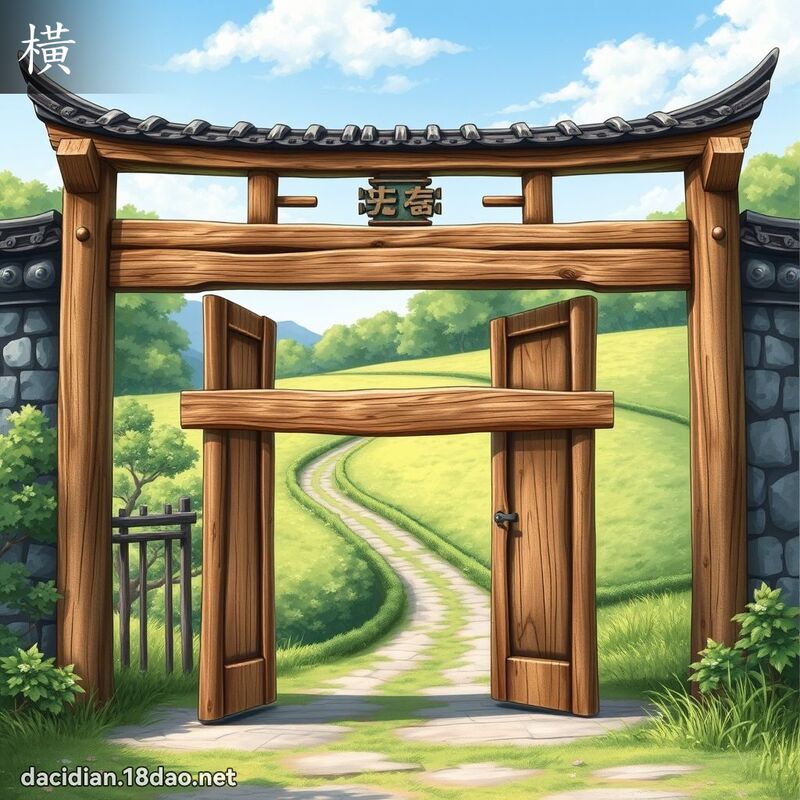 汉字: 横 (多音字)