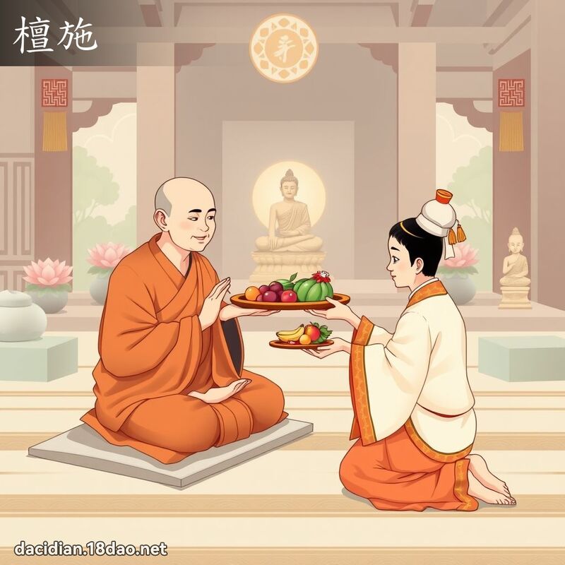 檀施 - 国语大辞典配图