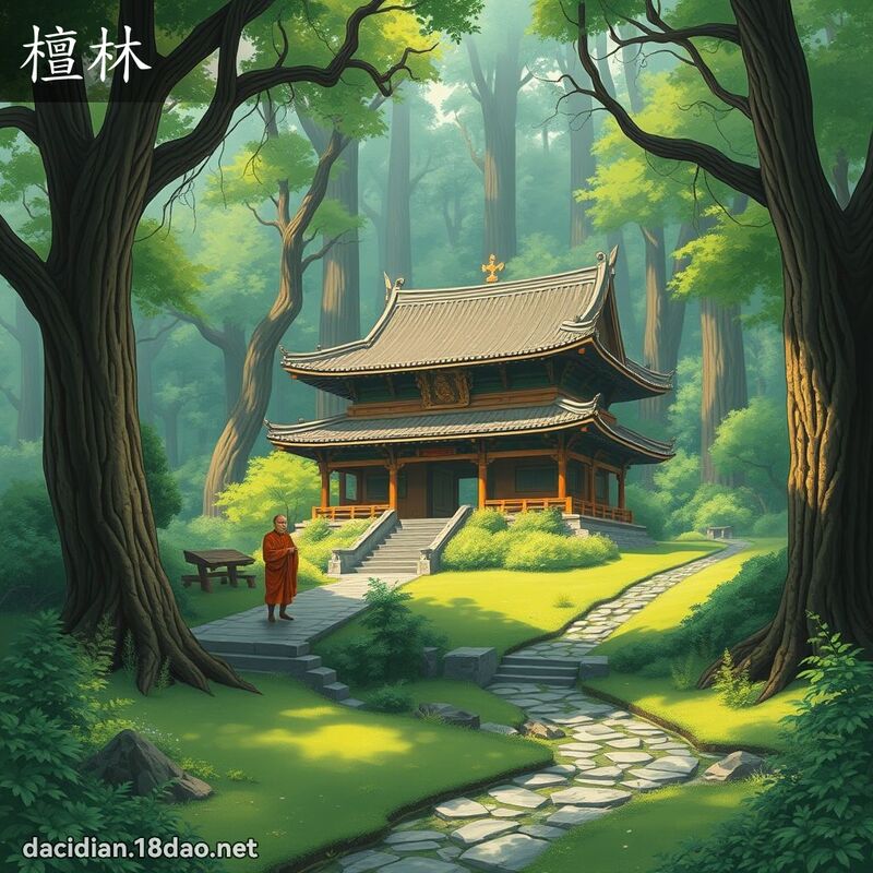 檀林 - 国语大辞典配图