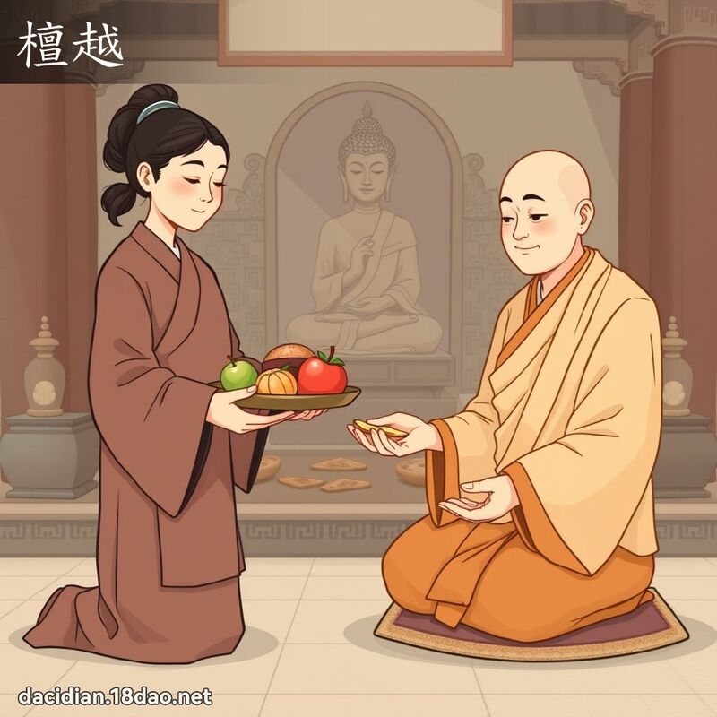 檀越 - 國語大辭典配圖
