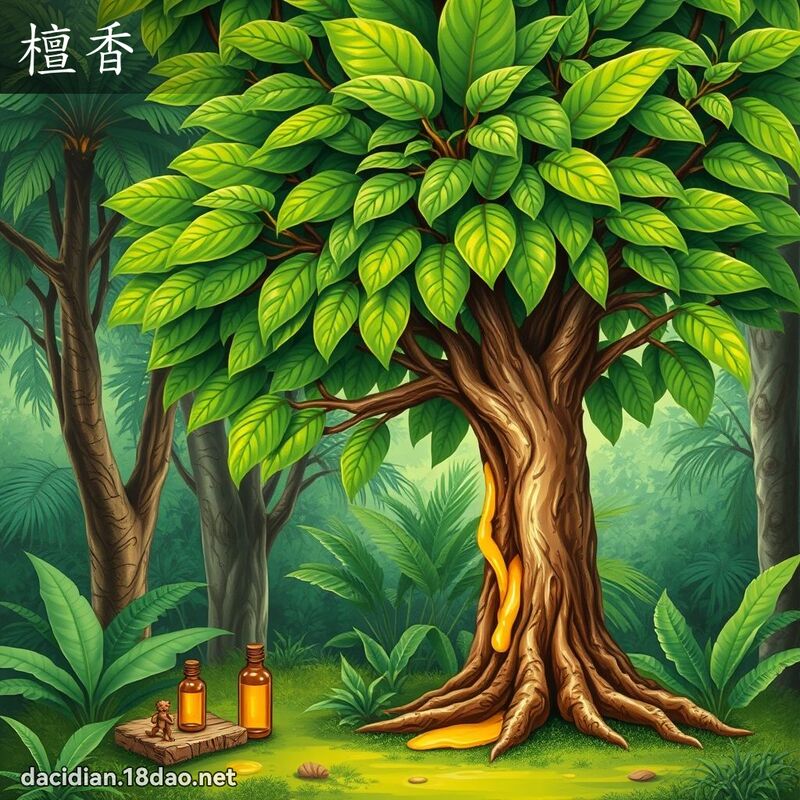 檀香 - 國語大辭典配圖