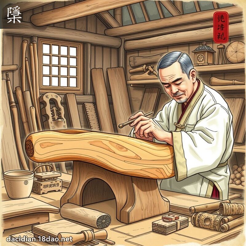 檃 - 国语大辞典配图
