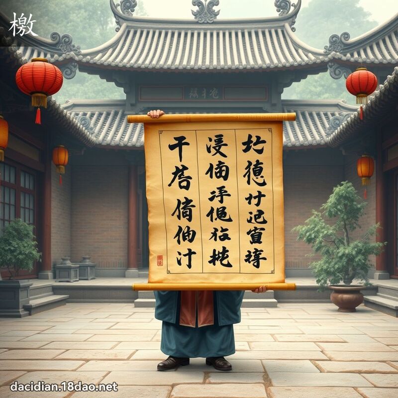 檄 - 国语大辞典配图
