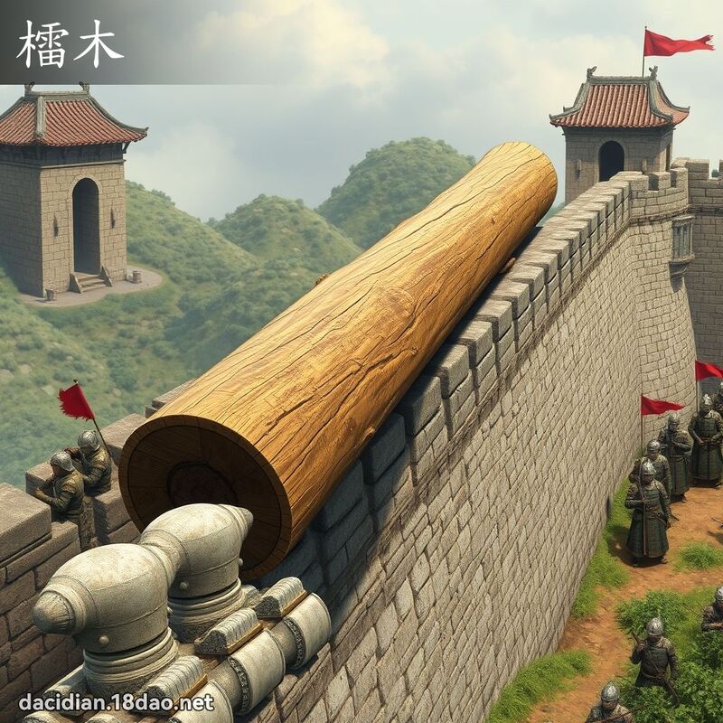 檑木 - 国语大辞典配图