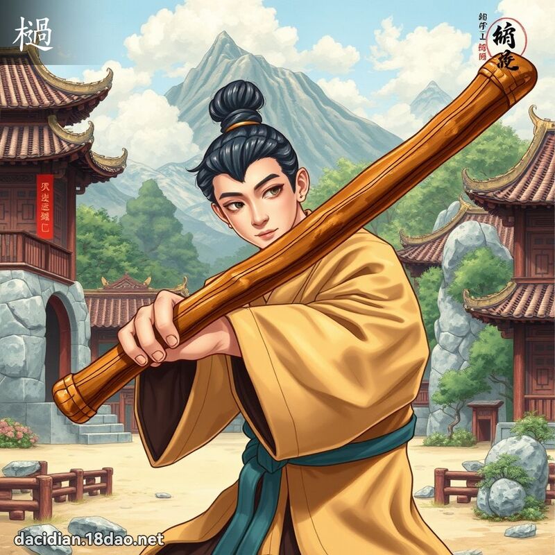 檛 - 国语大辞典配图