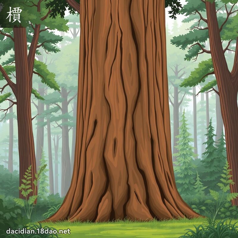 檟 - 國語大辭典配圖