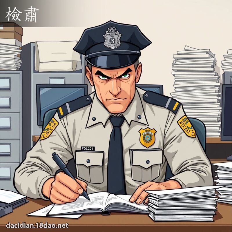 检肃 - 国语大辞典配图