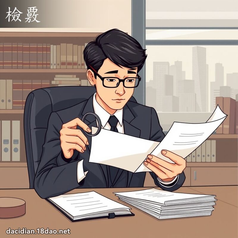檢覈 - 國語大辭典配圖