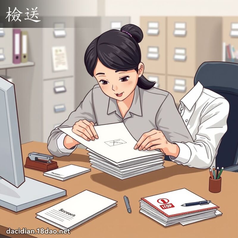檢送 - 國語大辭典配圖