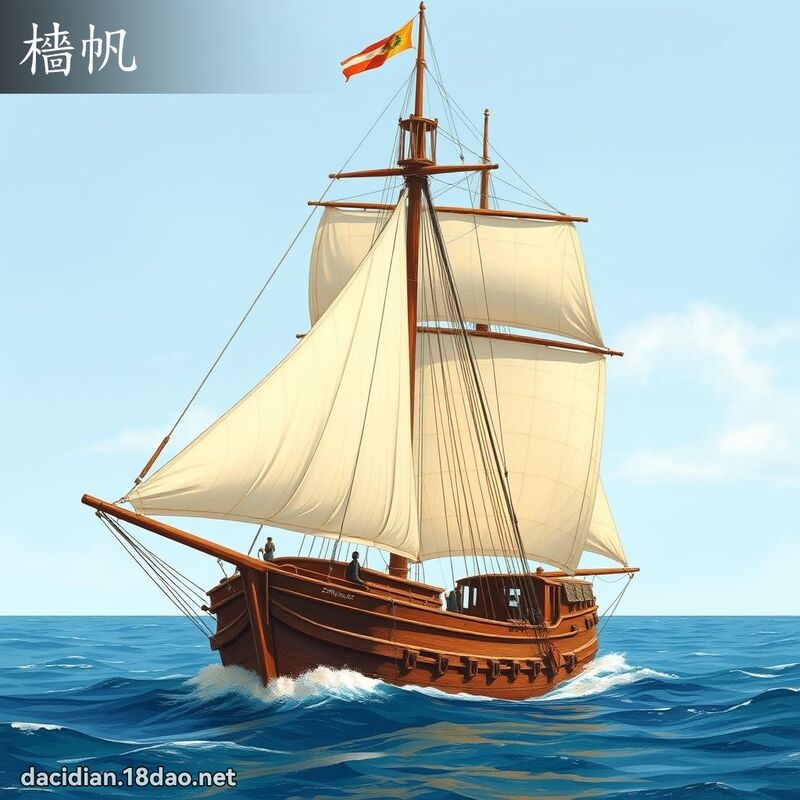檣帆 - 國語大辭典配圖