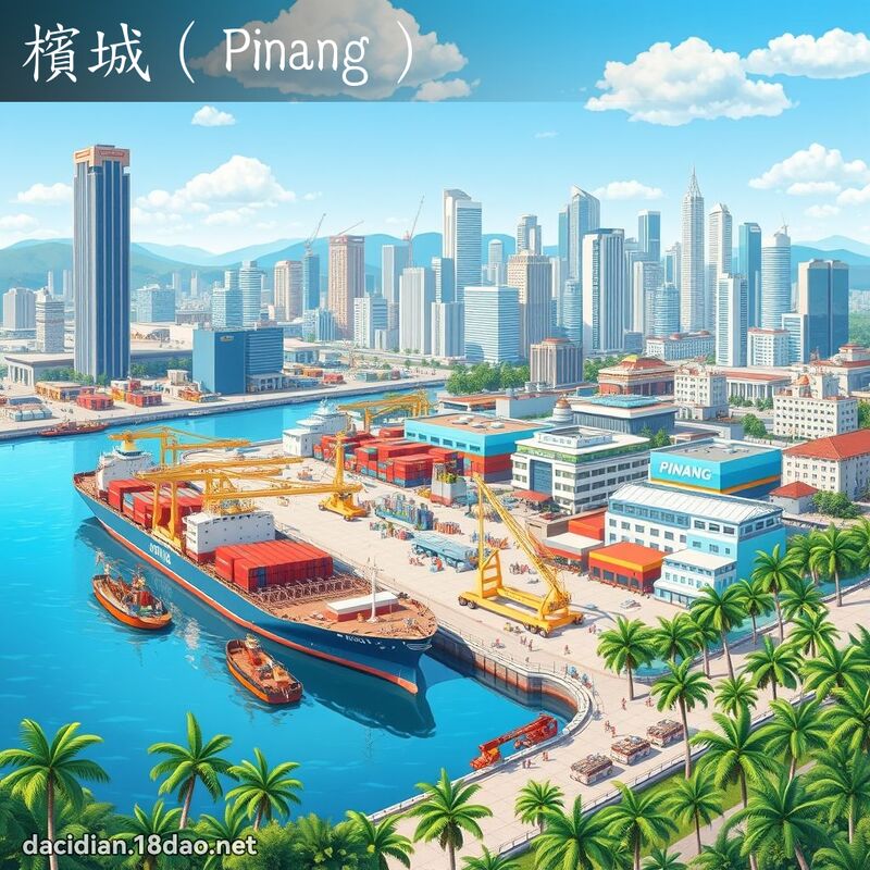 檳城（Pinang） - 國語大辭典配圖