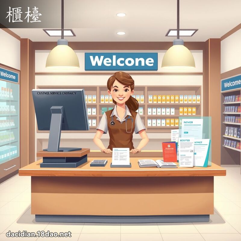柜台 - 国语大辞典配图