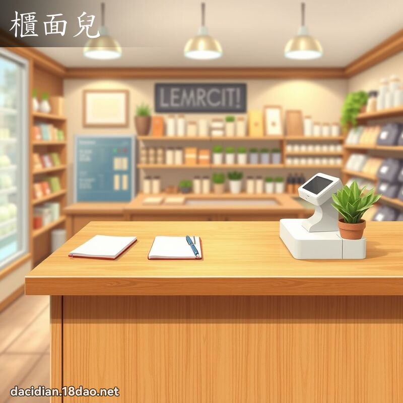 柜面儿 - 国语大辞典配图