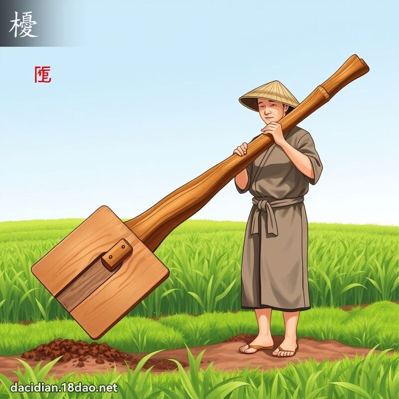 櫌 - 国语大辞典配图