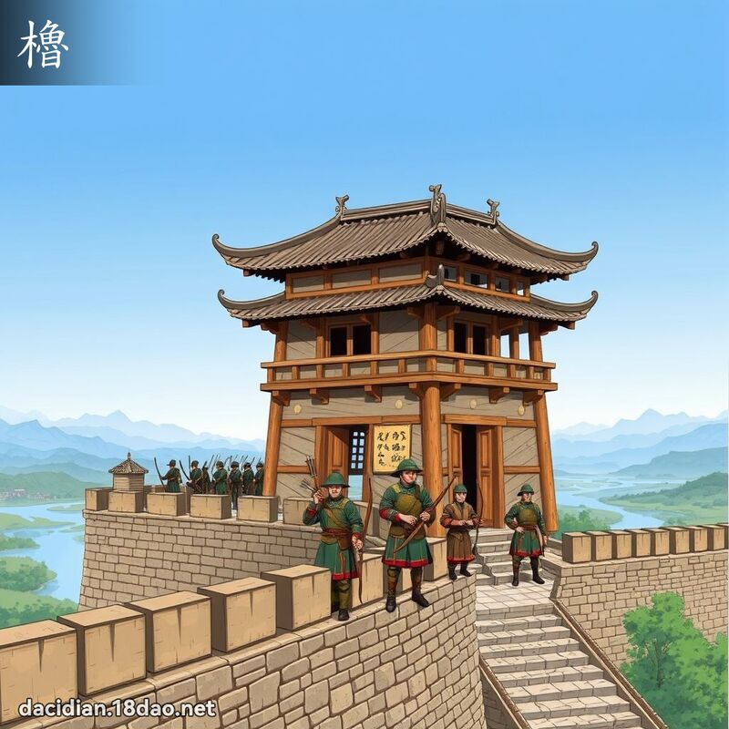 櫓 - 國語大辭典配圖