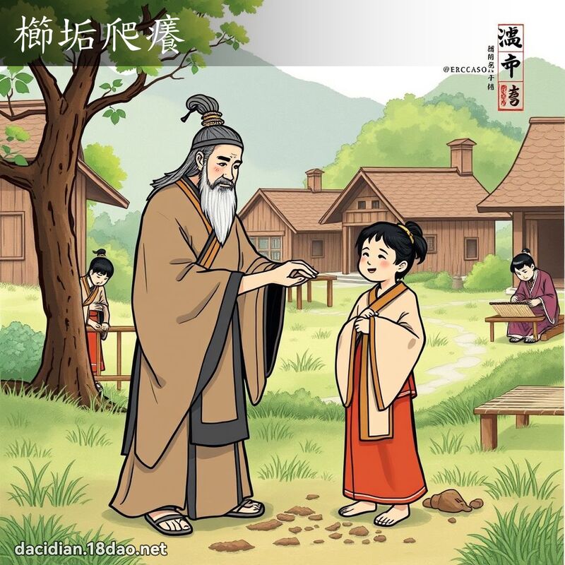 櫛垢爬痒 - 国语大辞典配图