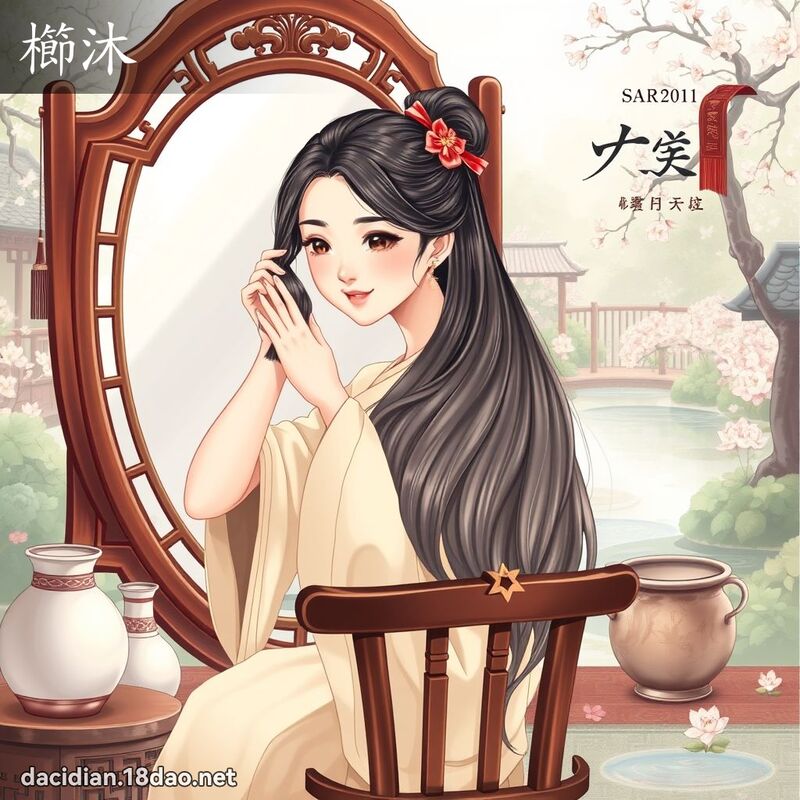 櫛沐 - 国语大辞典配图