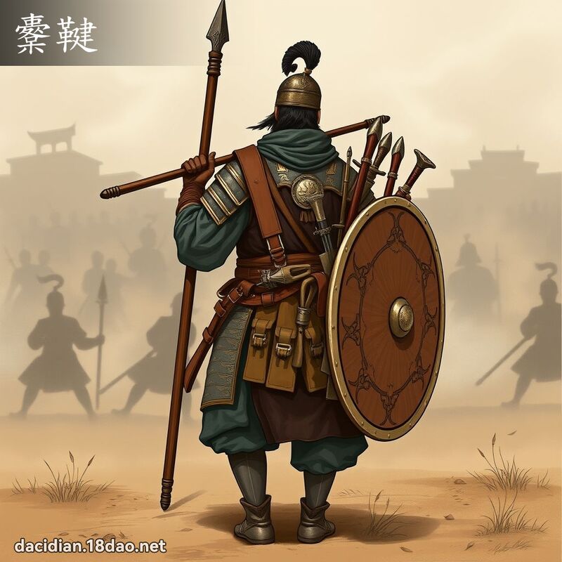 櫜鞬 - 國語大辭典配圖
