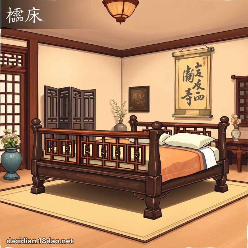 櫺床 - 國語大辭典配圖