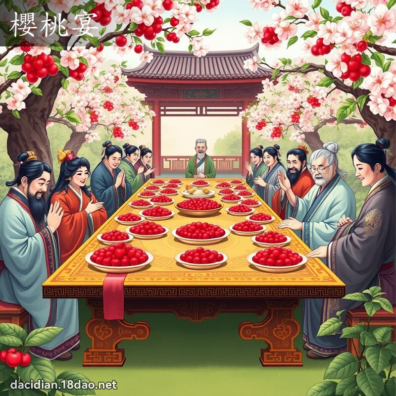 櫻桃宴 - 國語大辭典配圖