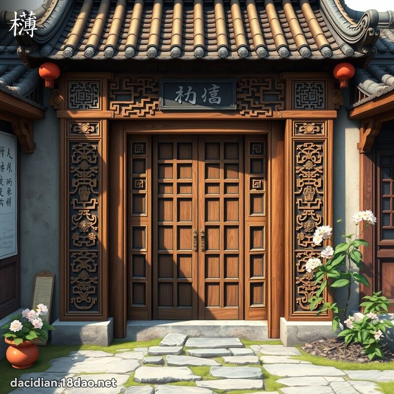 欂 - 國語大辭典配圖