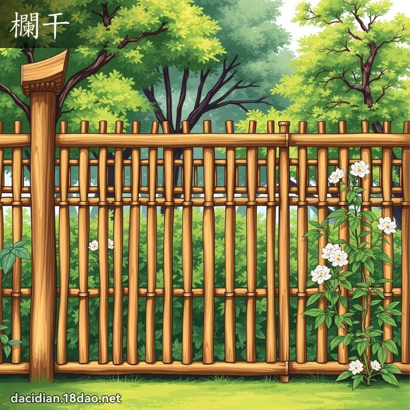 欄干 - 國語大辭典配圖