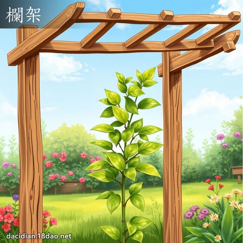 欄架 - 國語大辭典配圖