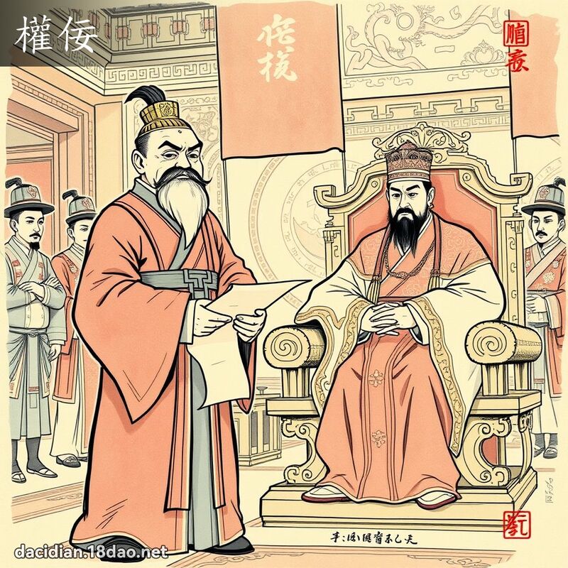 權佞 - 國語大辭典配圖