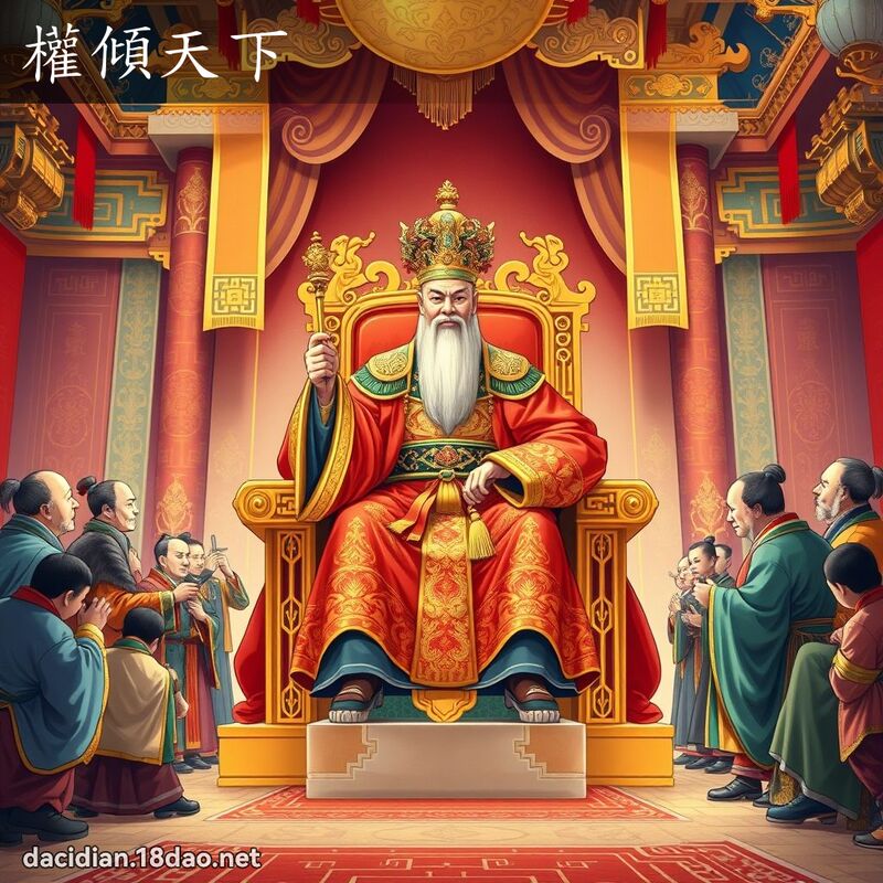 權傾天下 - 國語大辭典配圖