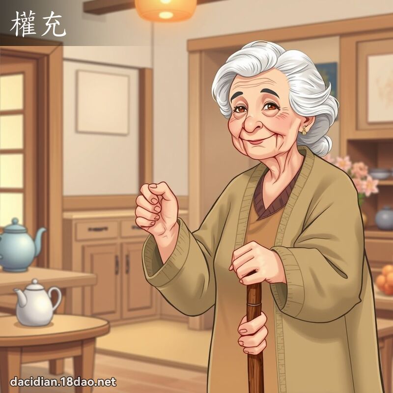 權充 - 國語大辭典配圖