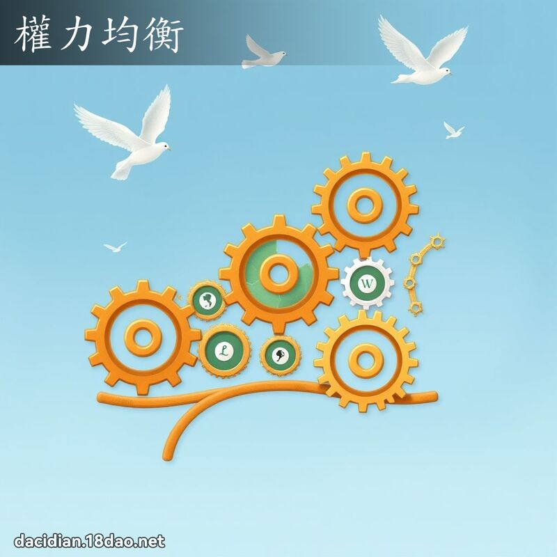 权力均衡 - 国语大辞典配图