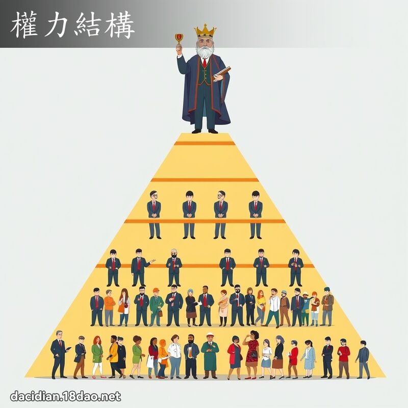 权力结构 - 国语大辞典配图
