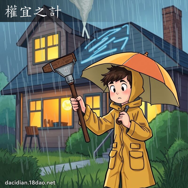 權宜之計 - 國語大辭典配圖