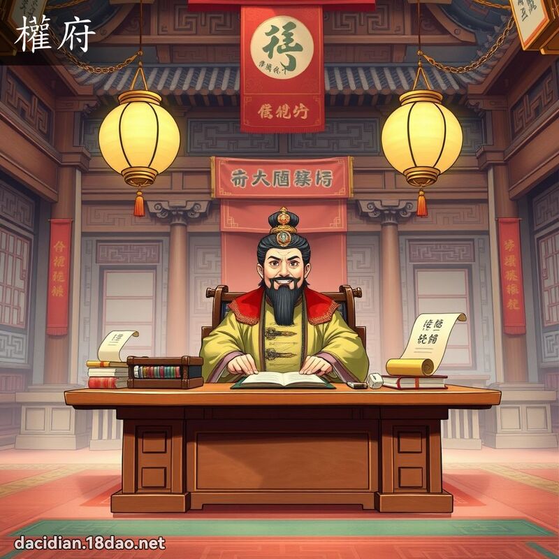 權府 - 國語大辭典配圖