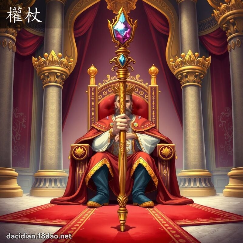 權杖 - 國語大辭典配圖