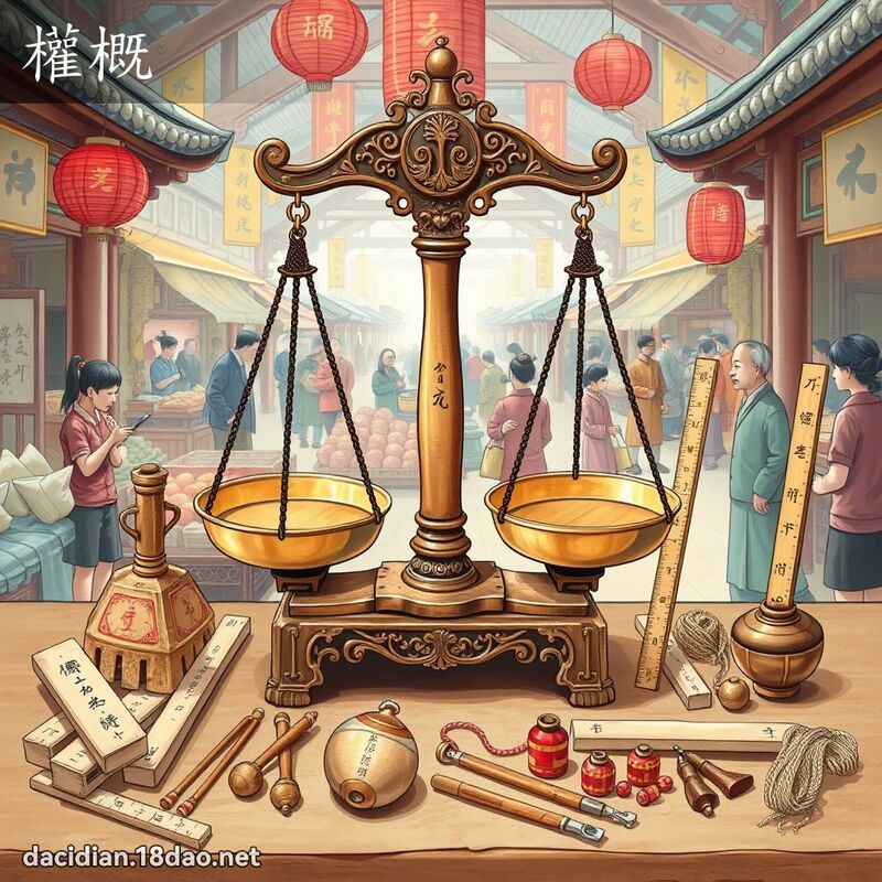 權概 - 國語大辭典配圖