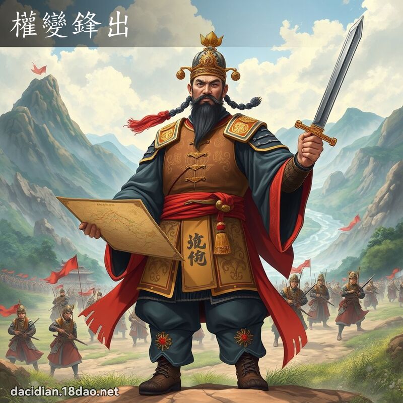 权变锋出 - 国语大辞典配图