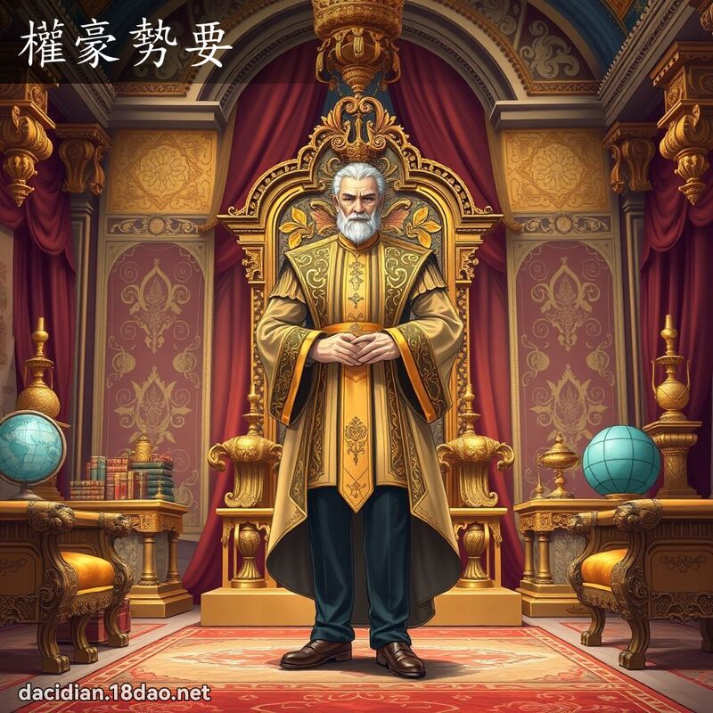 權豪勢要 - 國語大辭典配圖