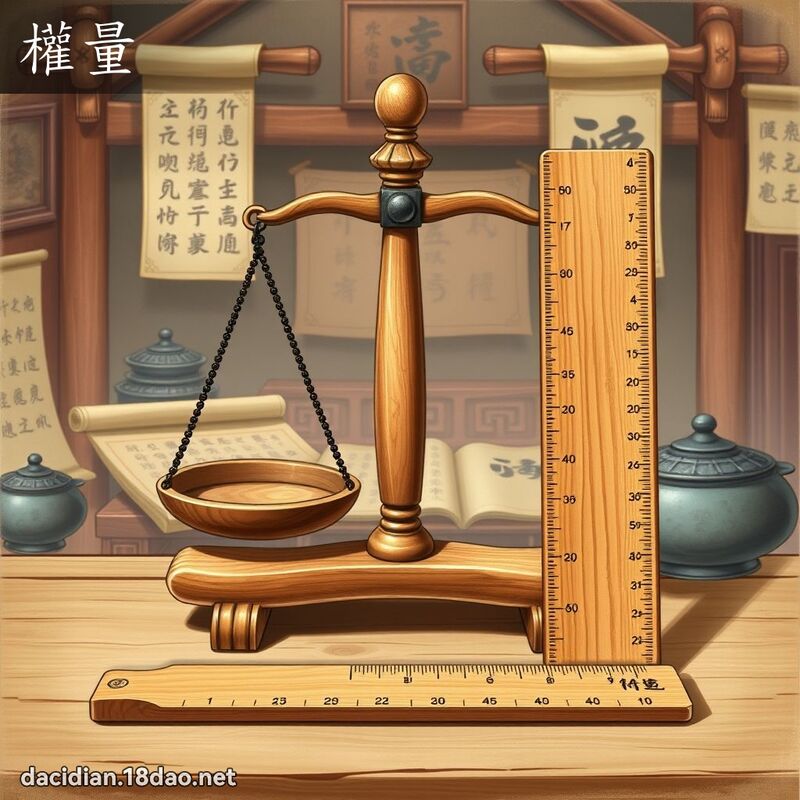 权量 - 国语大辞典配图