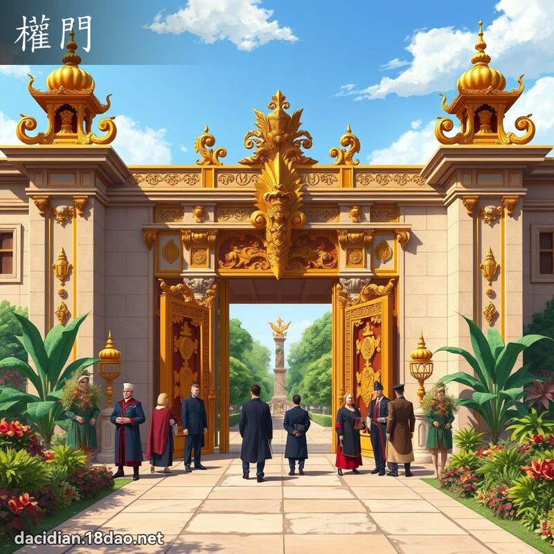 權門 - 國語大辭典配圖