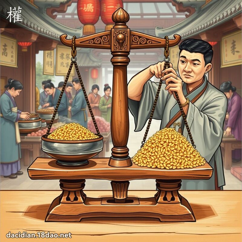 權 - 國語大辭典配圖