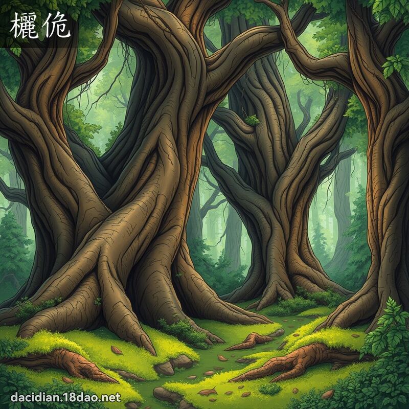 欐佹 - 國語大辭典配圖