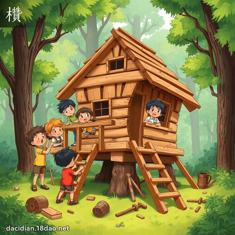 欑 - 國語大辭典配圖
