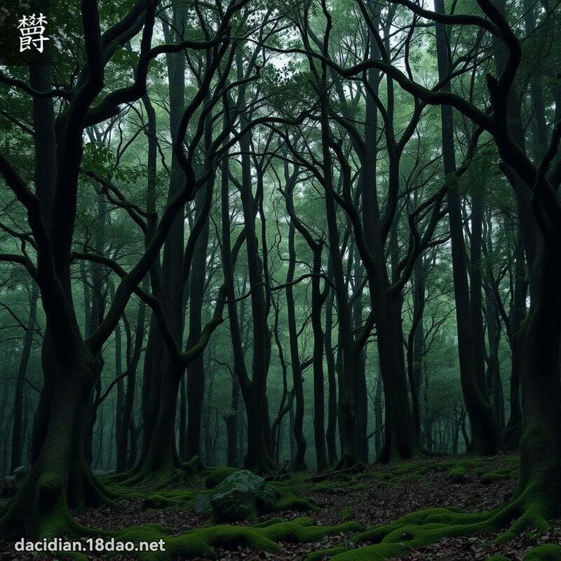 欝 - 國語大辭典配圖