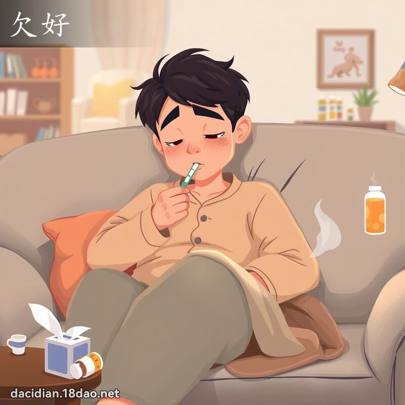 欠好 - 国语大辞典配图