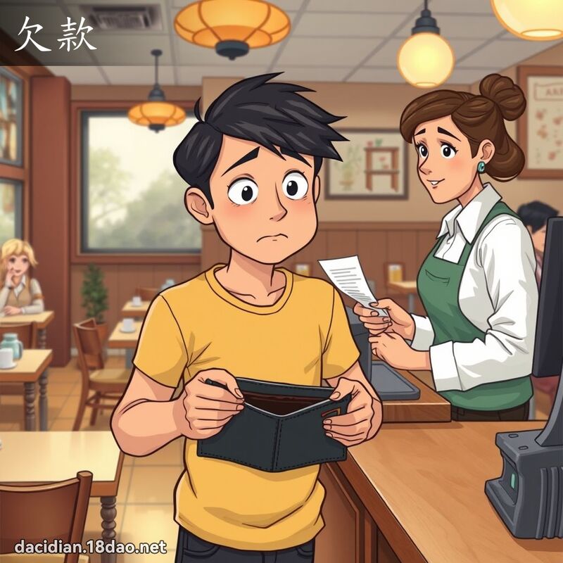 欠款 - 國語大辭典配圖