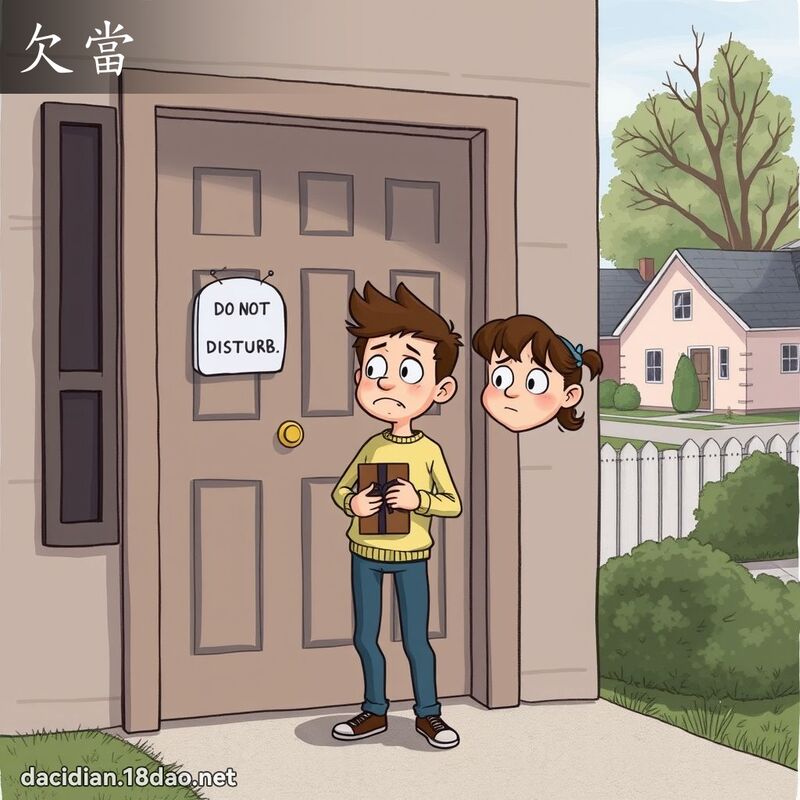 欠當 - 國語大辭典配圖