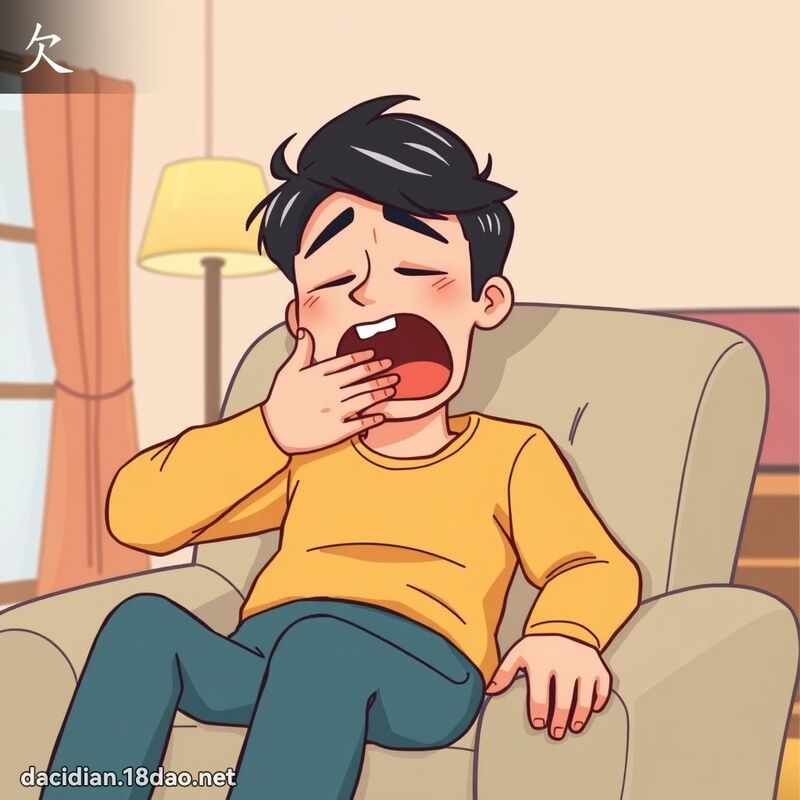 欠 - 國語大辭典配圖