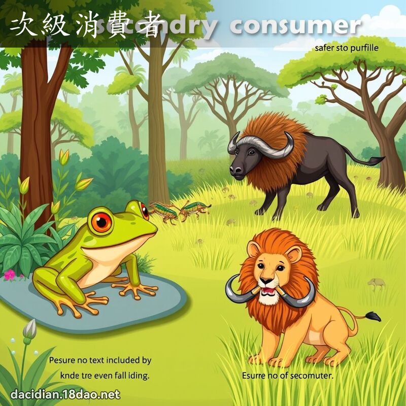 次級消費者 - 國語大辭典配圖