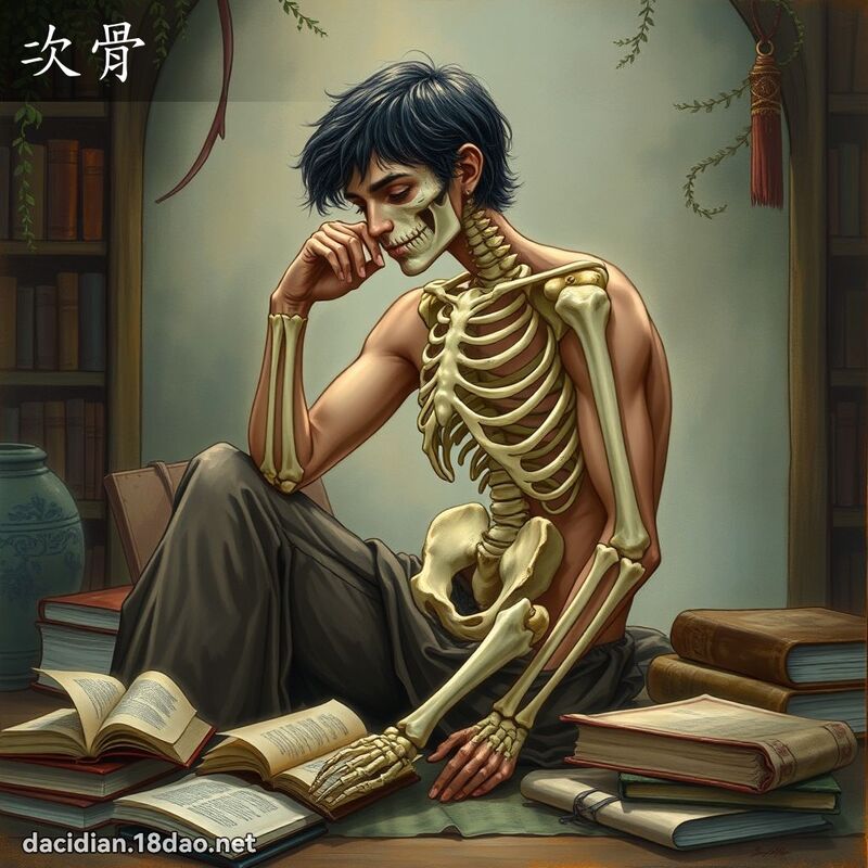 次骨 - 國語大辭典配圖